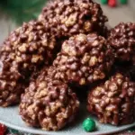 Christmas Chocolate Rice Krispie Balls