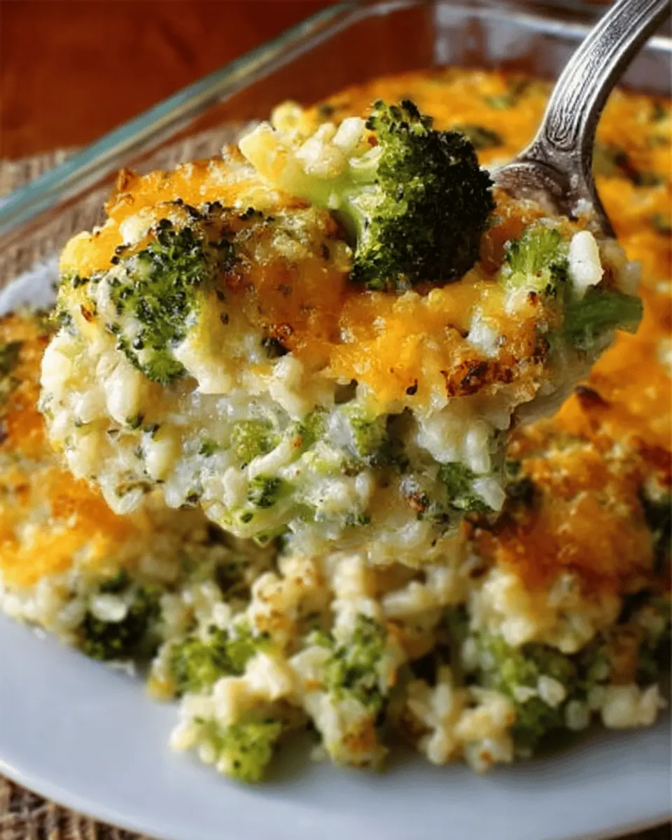 Broccoli Rice Casserole: Easy Family-Friendly Comfort Dish