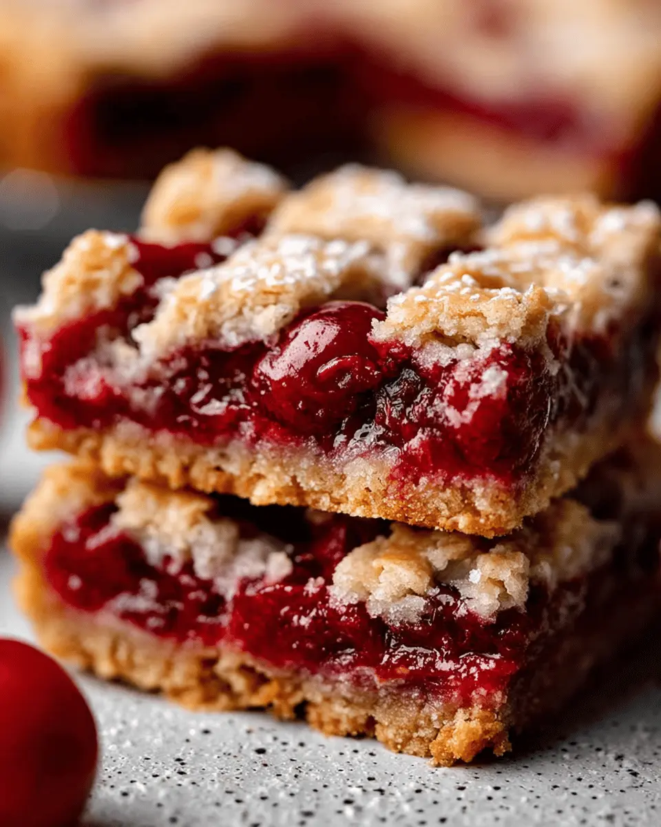 Cherry Pie Bars: Easy and Indulgent Family Favorite Recipe