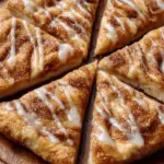 Cinnamon-Sugar Pizza made with Crescent Rolls