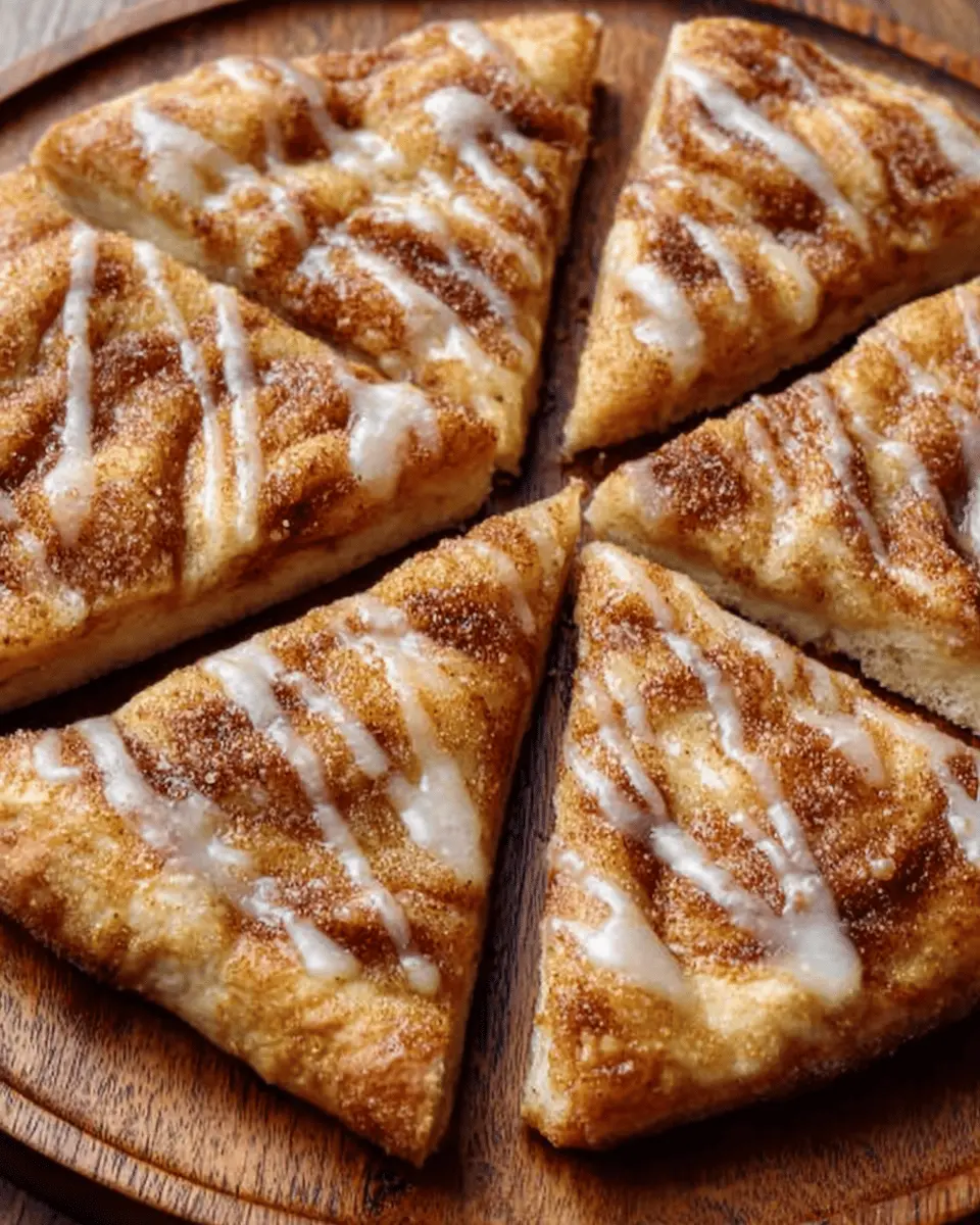 Cinnamon-Sugar Pizza Made with Crescent Rolls: The Easy Treat
