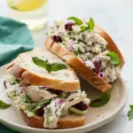 Mediterranean Chicken Salad Sandwiches