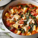 Chicken and Chard Pasta Fagioli