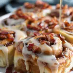 Bourbon Maple Bacon Cinnamon Rolls Recipe