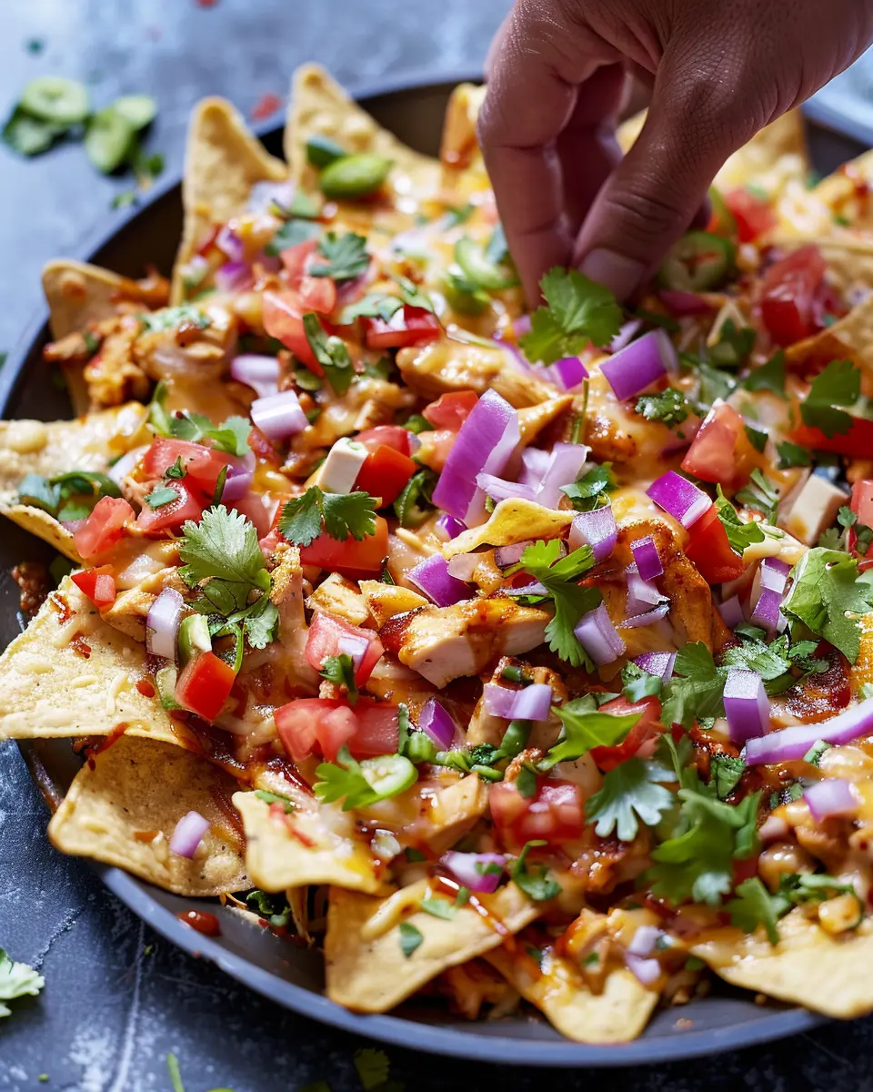 Fiesta BBQ Chicken Nachos: Easy and Delightful Recipe for Home Chefs