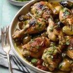 Slow Cooker Chicken Marbella