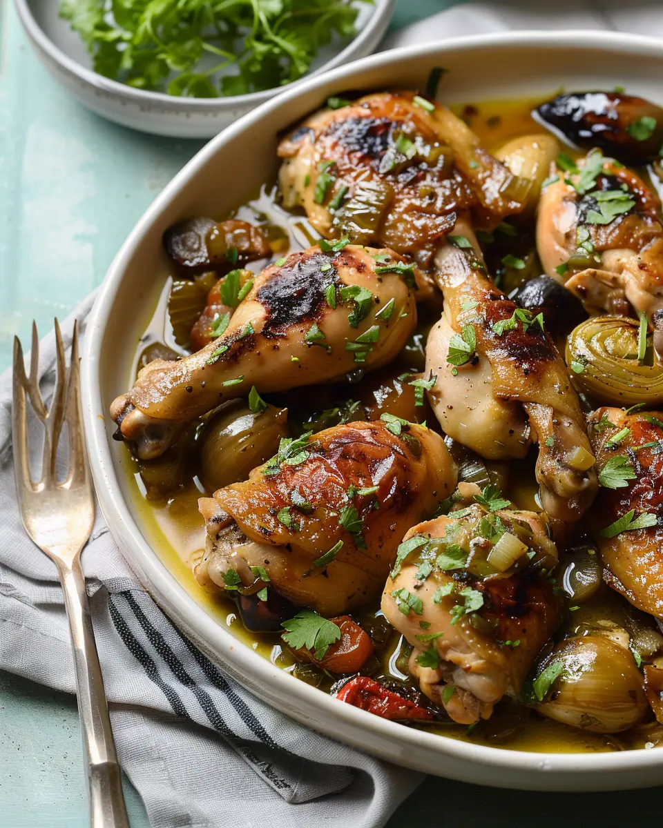 Slow Cooker Chicken Marbella: Easy, Juicy, and Flavorful Dinner