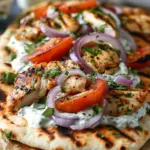 Chicken Gyro Flatbread