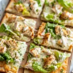 Chicken Caesar Flatbread