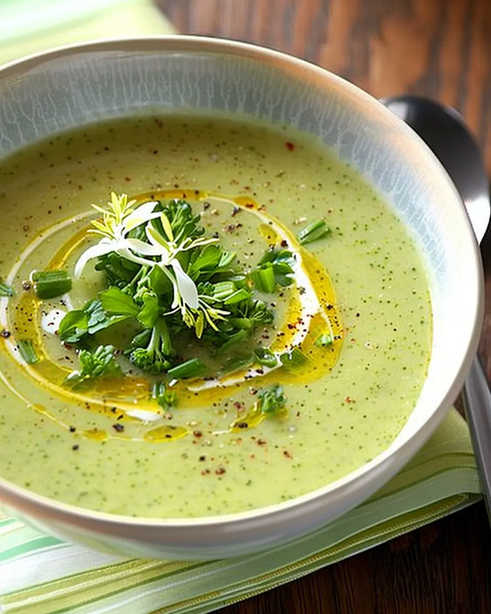 Broccoli Soup Delight: Easy Recipe with Turkey Bacon Twist