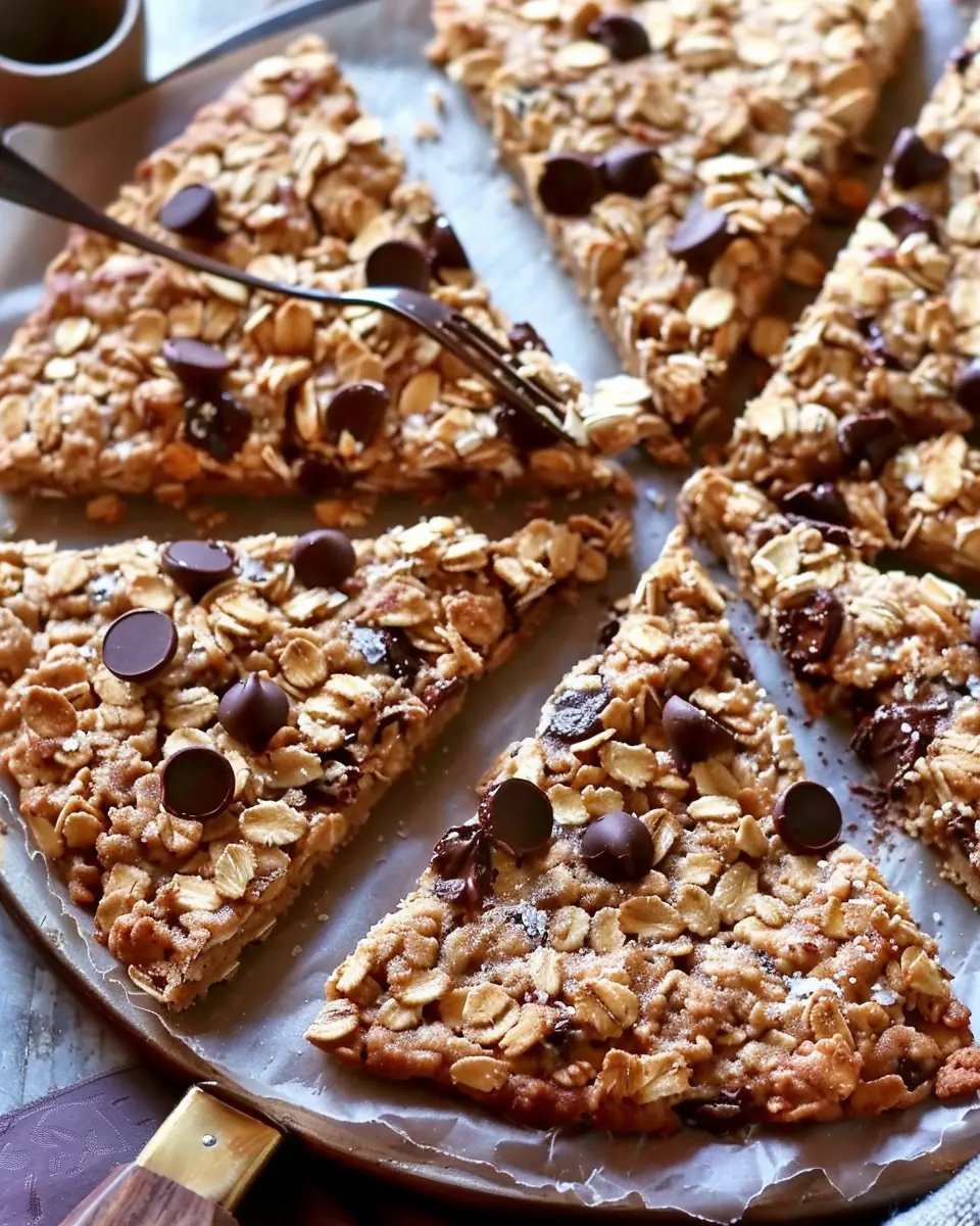 Oatmeal Chocolate Chip Cookie Pizza: The Best Homemade Treat