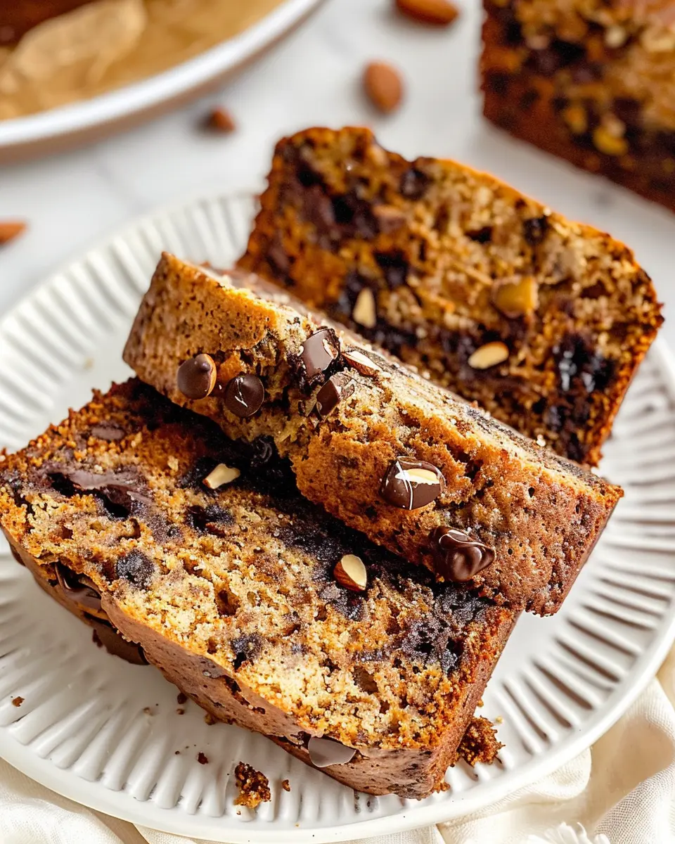 Air Fryer Almond Chocolate Banana Bread: The Best Homemade Delight