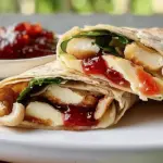 3-Ingredient Brie & Jam Wrap