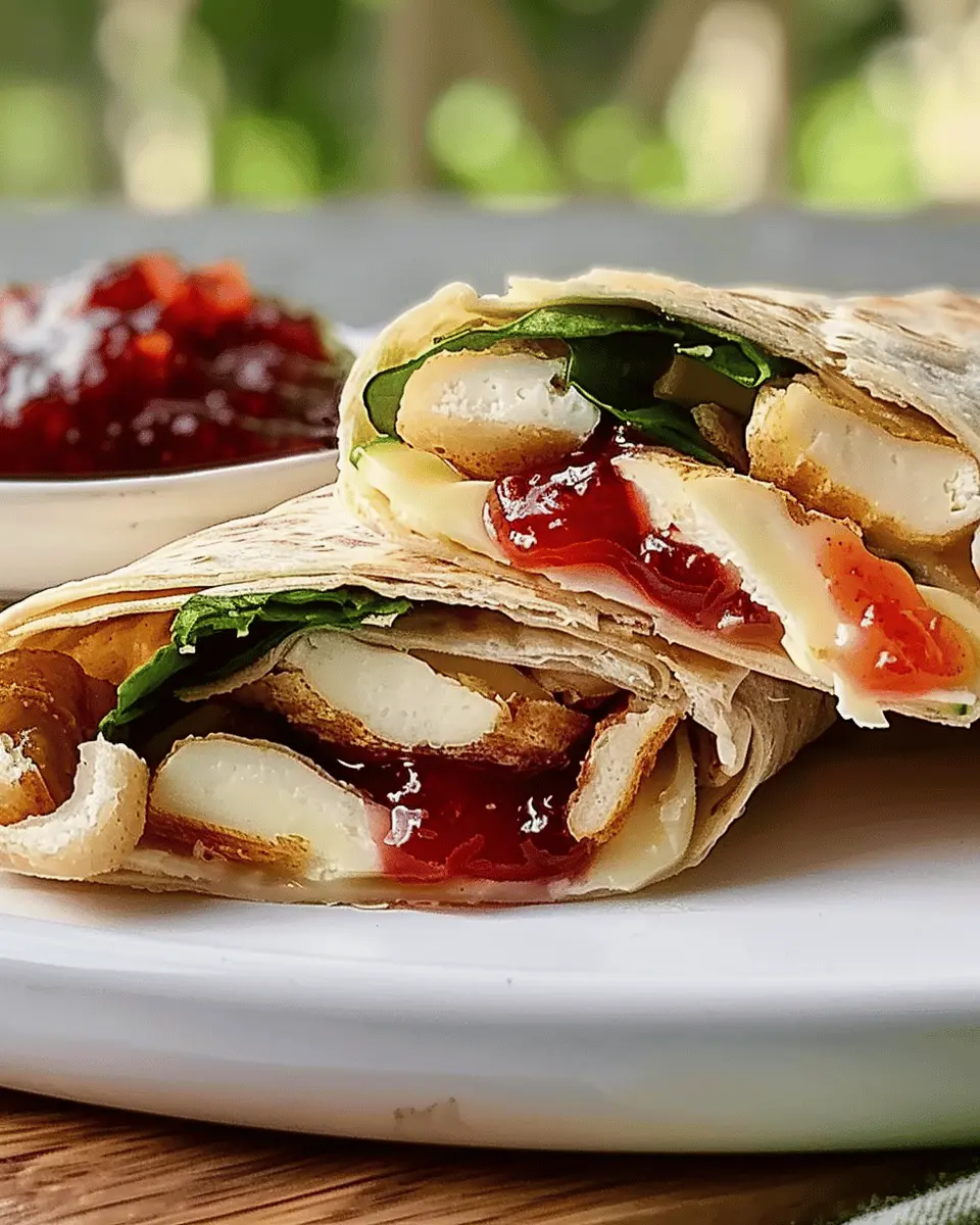 3-Ingredient Brie & Jam Wrap: Easy Delight for Food Lovers