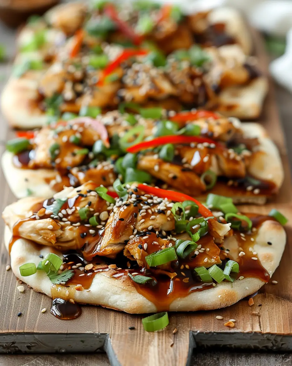 Teriyaki Chicken Flatbread: Easy and Delicious Weeknight Meal