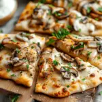 Chicken and Mushroom Flatbread