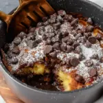 Air Fryer Chocolate Chip French Toast Casserole