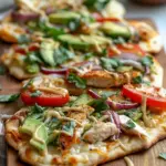 Chicken and Avocado Flatbread
