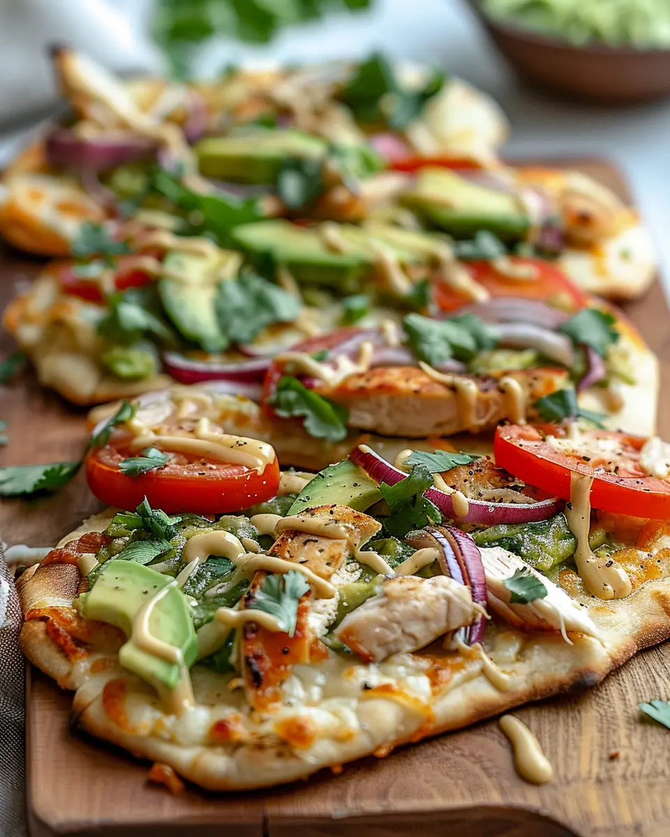 Chicken and Avocado Flatbread: Your New Easy, Delicious Go-To