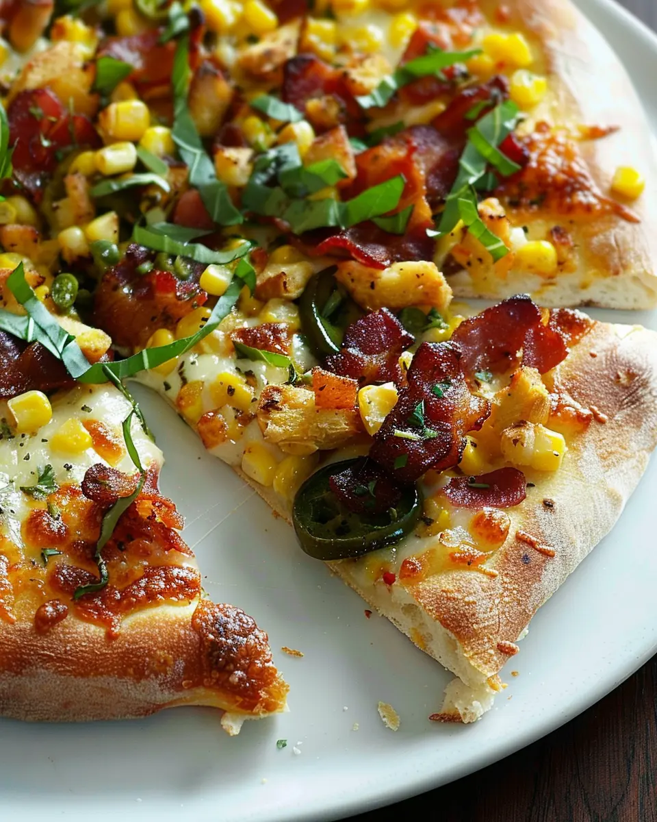 Bacon, Corn, and Poblano Pizza: A Deliciously Easy Twist on Takeout
