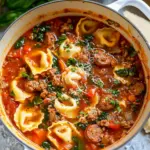 Italian Sausage Tortellini Soup