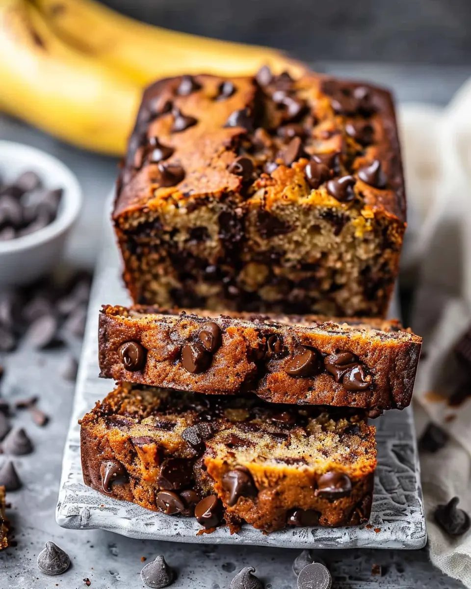 Chocolate Chip Banana Bread Recipe: The Best Indulgent Treat