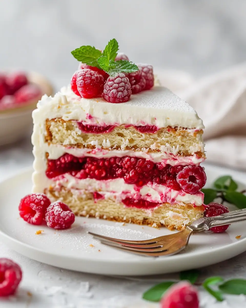 Frozen Raspberry Layer Cake: The Best Homemade Delight for All Occasions