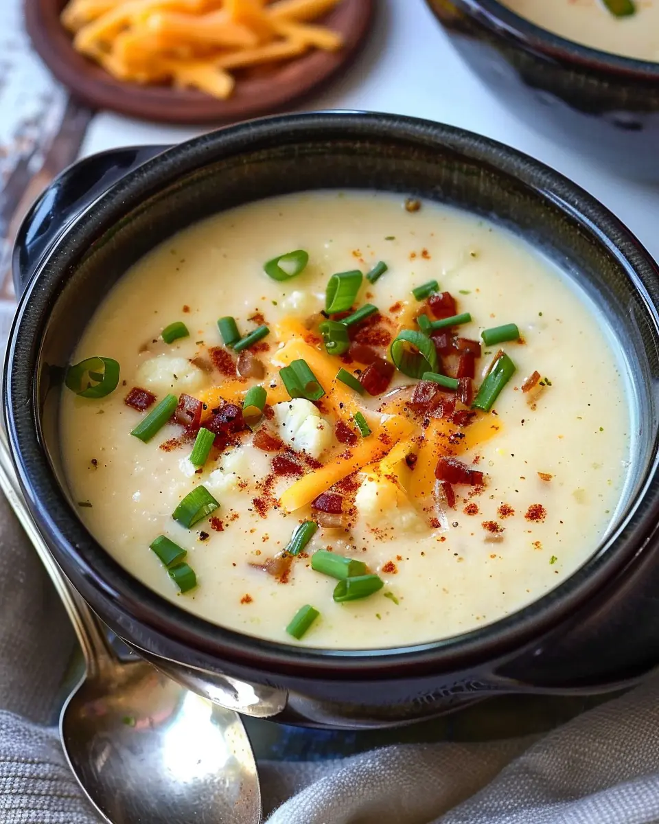 Instant Pot Wisconsin Cauliflower Soup: Easy Turkey Bacon Delight