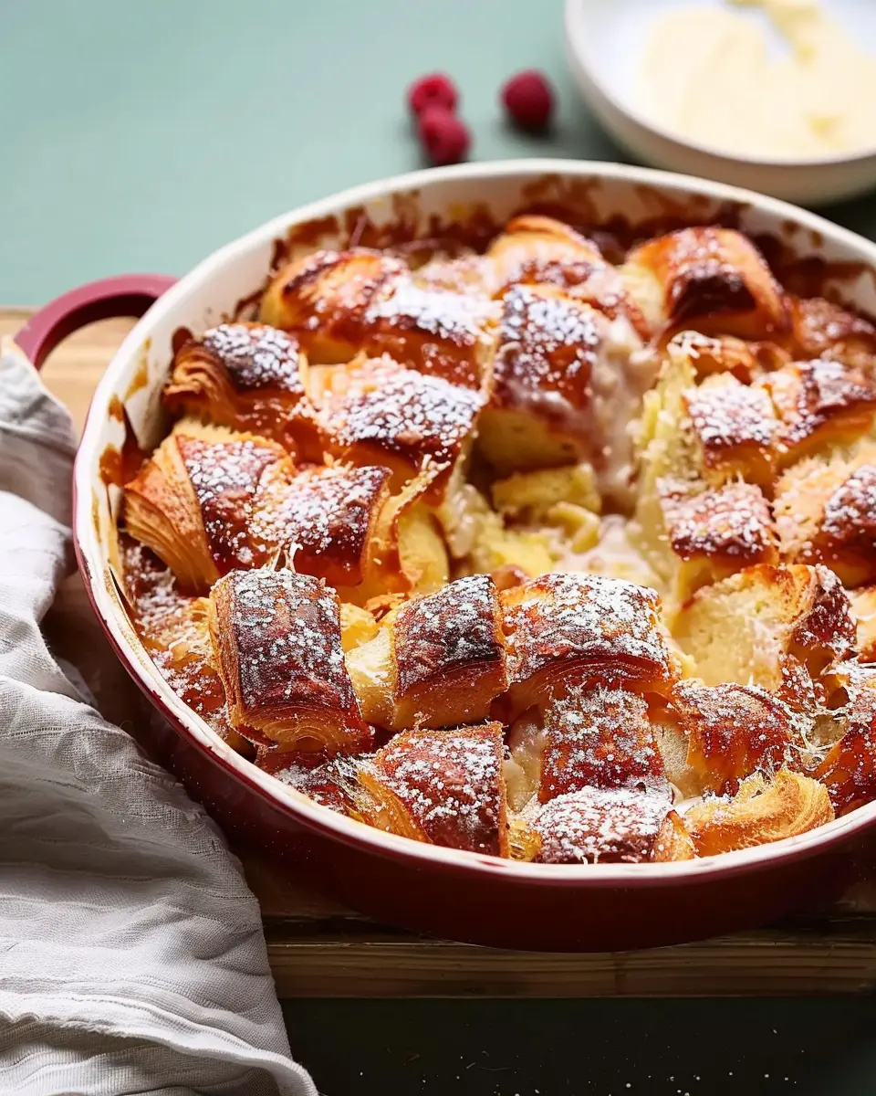 Croissant Bread Pudding: The Indulgent Breakfast Delight You’ll Love