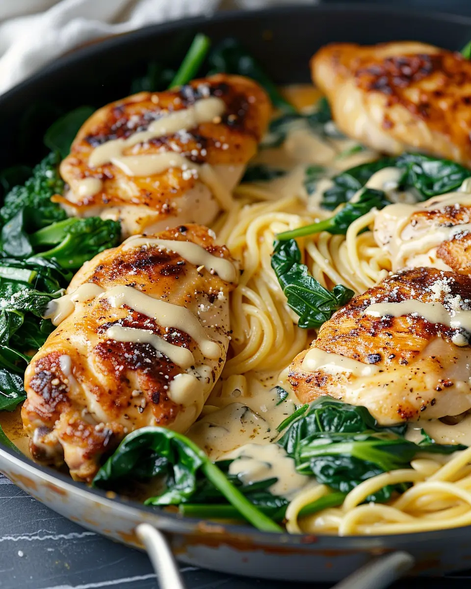 Chicken Florentine Made Easy: A Juicy Twist with Turkey Bacon