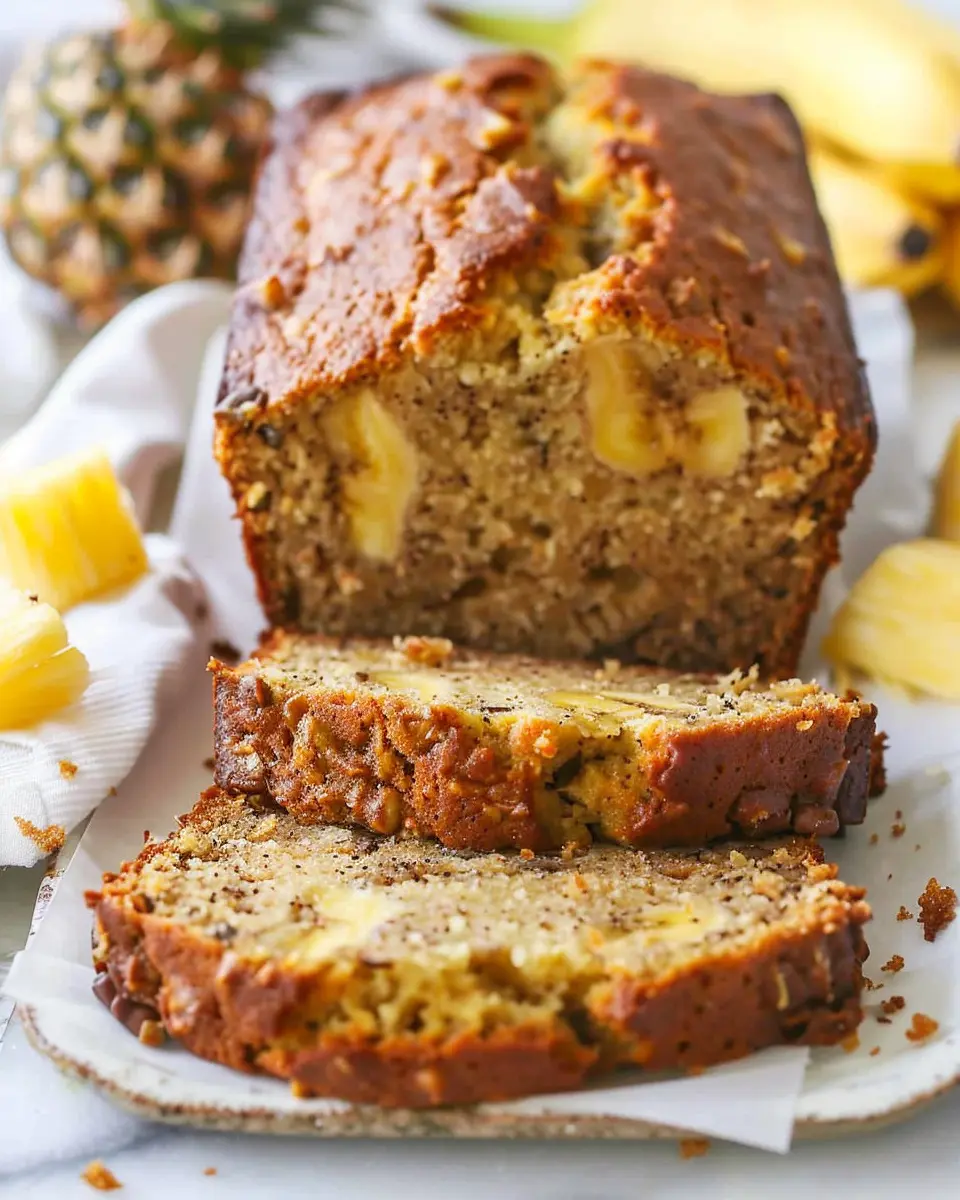 Moist Pineapple Banana Bread: The Best Recipe for Home Bakers