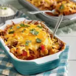 Cheesy Chili Hash Brown Bake Recipe