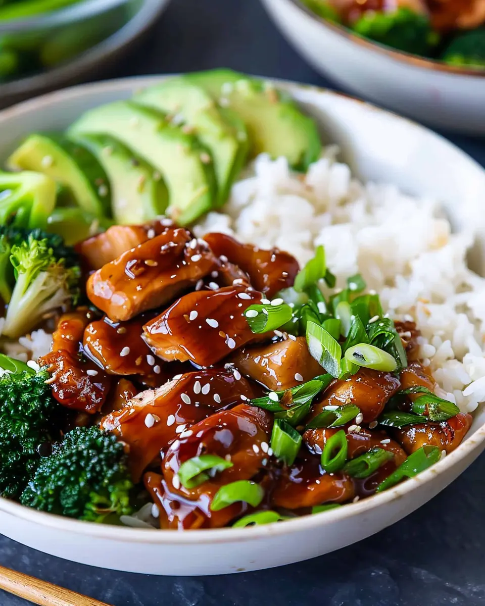The Best Teriyaki Chicken Rice Bowl: A Flavorful Homemade Delight