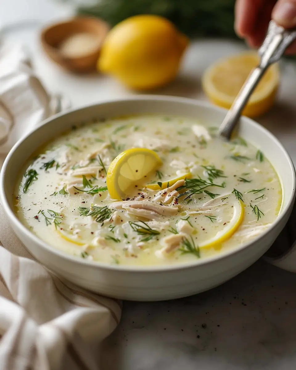 Greek Lemon Chicken Soup: Easy Comfort Food for Cozy Nights
