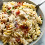 Creamy Chicken Bacon Ranch Pasta