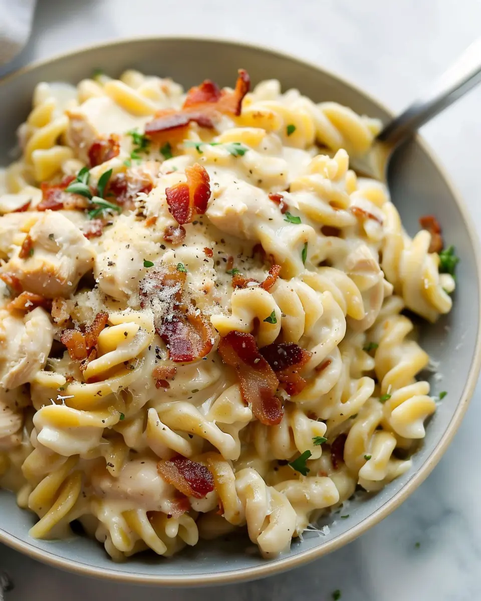 Creamy Chicken Turkey Bacon Ranch Pasta: Your New Favorite Indulgence