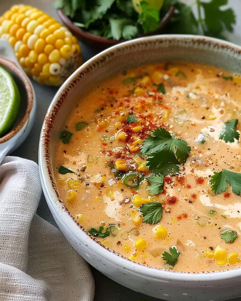 Best Mexican Street Corn Soup Recipe: Easy and Flavorful Delight
