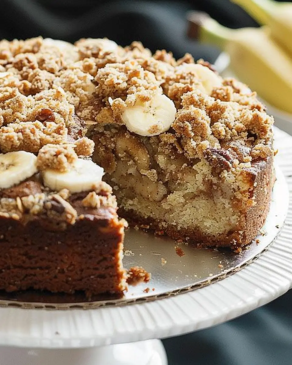 Banana Crumb Cake: Easy, Indulgent Recipe for Home Bakers