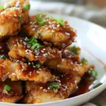 Crispy Honey Garlic Chicken