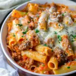 Creamy Sausage Rigatoni
