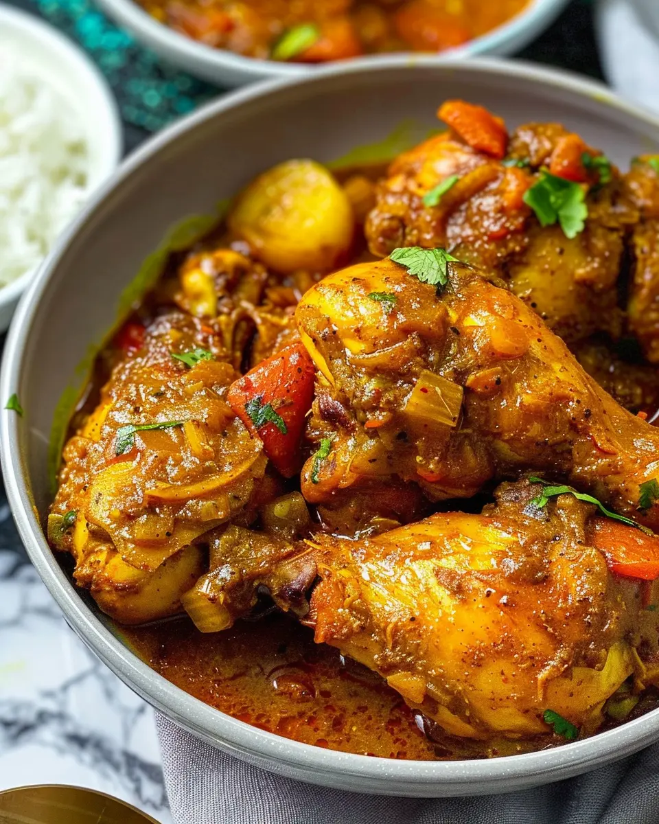 Authentic Jamaican Curry Chicken: Easy Recipe for Flavorful Meals