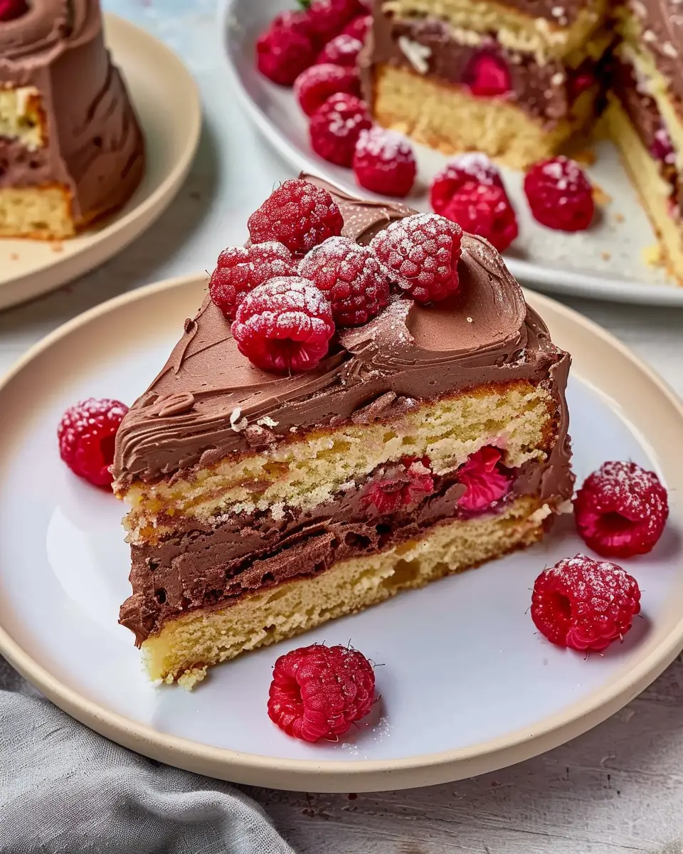 Raspberry Snack Cake: Indulgent Delight with Salted Milk Chocolate Frosting
