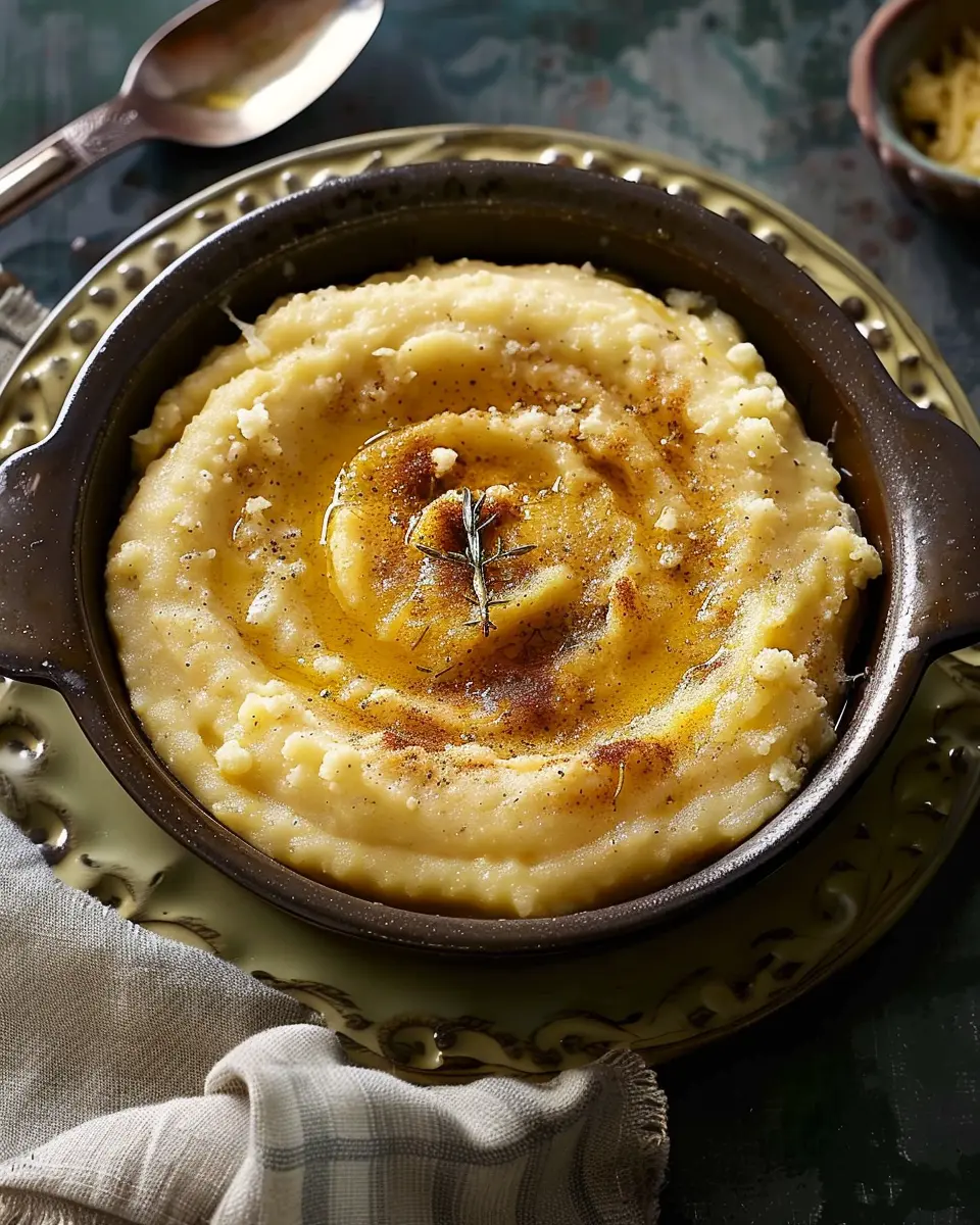 Gouda Grits with Turkey Bacon: A Comforting Culinary Delight