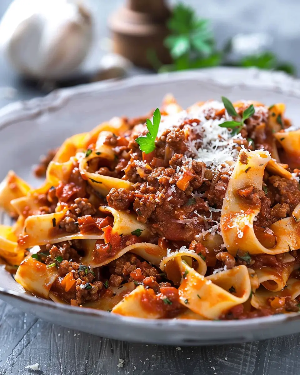 Ground Beef Pasta Recipe: Easy Beef Ragu Pasta for Cozy Nights