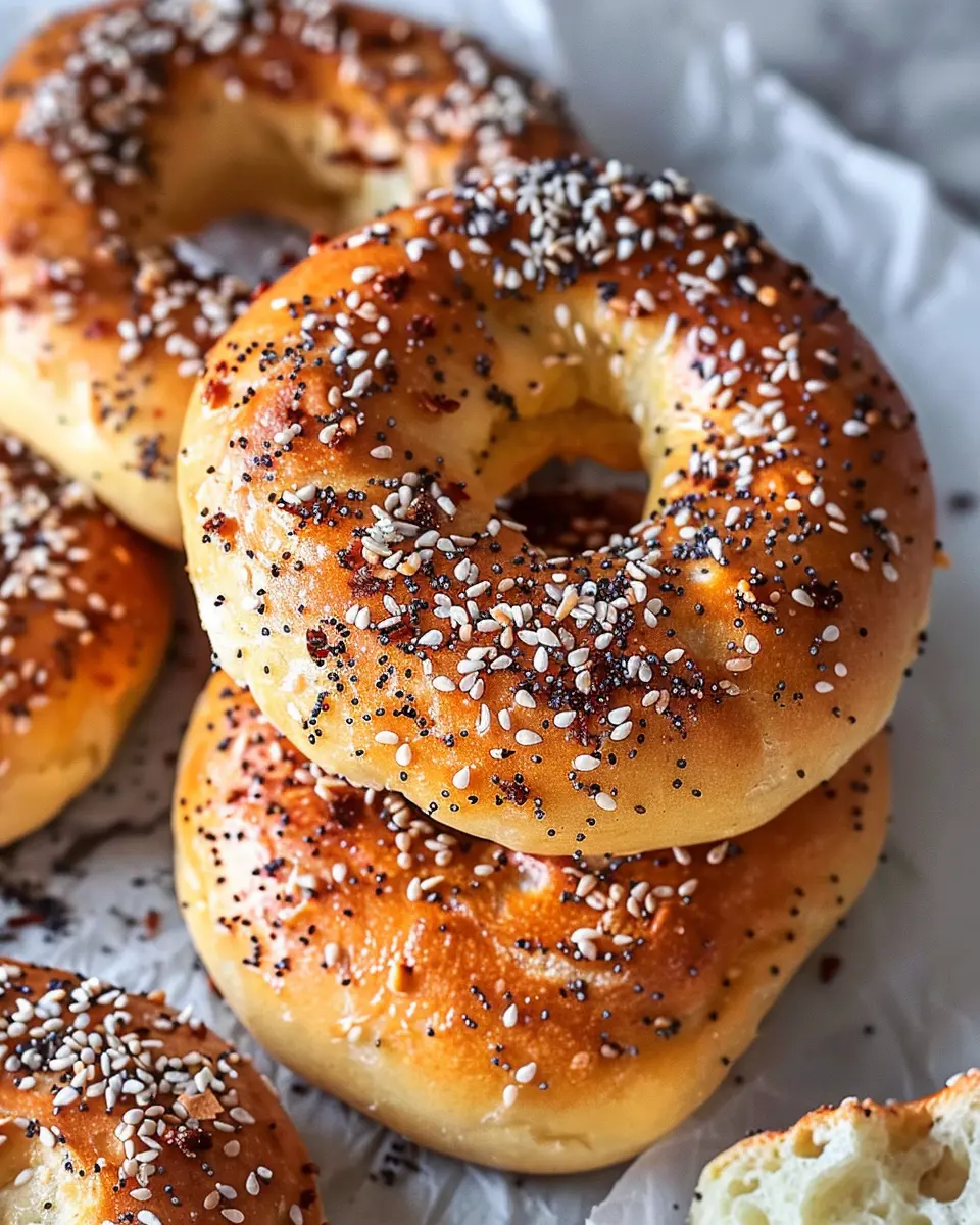 Simple 3 Ingredient Protein Bagels: Easy and Delicious Recipe