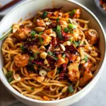 Kung Pao Chicken Noodles