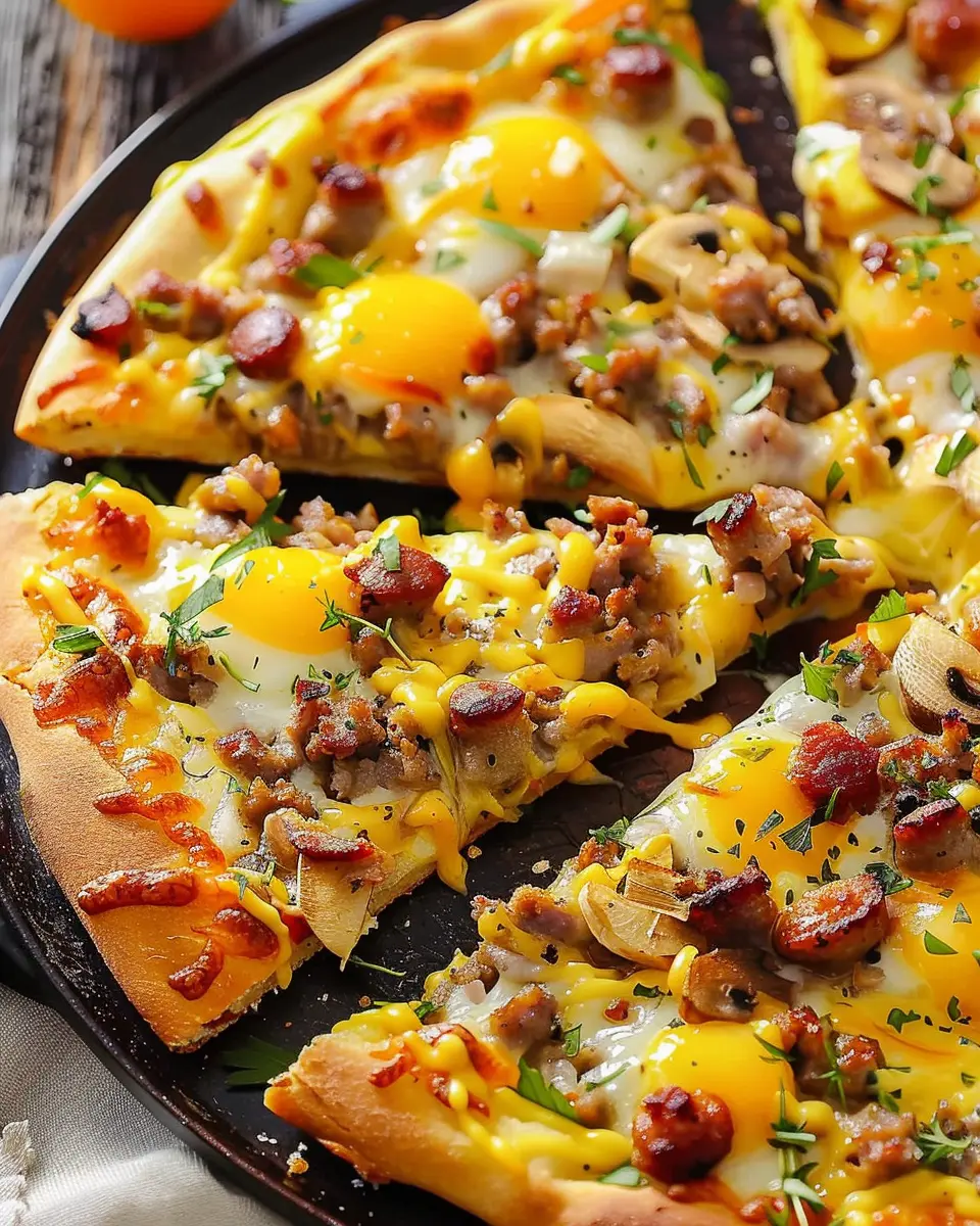 Sausage Breakfast Pizza: The Easy, Indulgent Weekend Treat