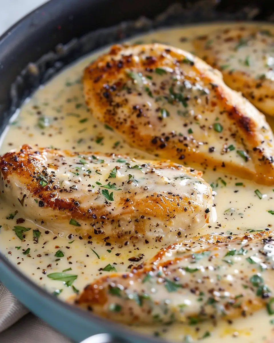 Creamy Garlic Parmesan Chicken Breast: Easy Comfort Food Delight