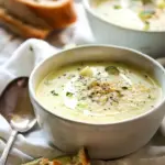 Healthy Creamy Zucchini Soup