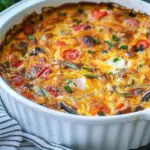 Sweetpotato Egg Casserole with Veggies